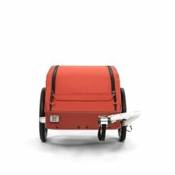 Remorque Vélo Utilitaire Cargo Kalle Croozer 92 Litres -Promos Accessoires guidon Magasin Remorque velo cargo Croozer kalle rouge 1