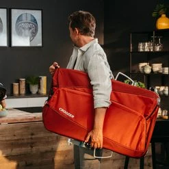 Remorque Vélo Utilitaire Cargo Kalle Croozer 92 Litres -Promos Accessoires guidon Magasin Remorque velo cargo Croozer kalle rouge 6