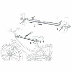 PERUZZO Adaptateur Pour Vélo Femme Et VTT Suspendu Sur Porte Vélo Coffre 9 PERUZZO Adaptateur Pour Vélo Femme Et VTT Suspendu Sur Porte Vélo Coffre -Promos Accessoires guidon Magasin adaptateur pour velo femme et vtt suspendu sur porte velo coffre full 4