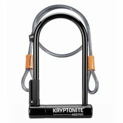 Antivol Combiné U Et Câble U Keeper 12 STD Flex Kryptonite