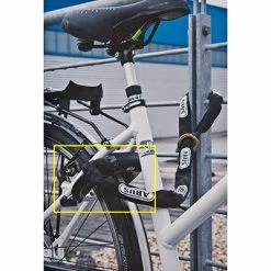 Antivol De Cadre à Clefs Pro Tectic 4960 ABUS -Promos Accessoires guidon Magasin antivol de cadre a clefs pro tectic 4960 abus full 5