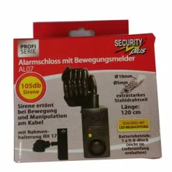 Point Antivol Spirale Avec Alarme Sirène Security Plus 6 Point Antivol Spirale Avec Alarme Sirène Security Plus -Promos Accessoires guidon Magasin antivol spirale avec alarme sirene security plus full 3