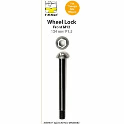 Antivol Pour Roues Avant Et Arrière à Axe Traversant M12 Pinhead -Promos Accessoires guidon Magasin axe antivol traversant roue avant m12 124 1.5