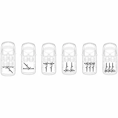 PERUZZO Barre De Fixation Pour Vélo Dans Le Coffre - GENOVA 2 PERUZZO Barre De Fixation Pour Vélo Dans Le Coffre - GENOVA – Image 2