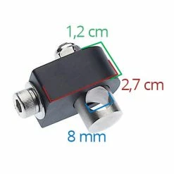 Bloc De Serrage Tige De Porte Bagages Arrière Tubus / Racktime -Promos Accessoires guidon Magasin bloc de serrage tige de porte bagages arriere tubus racktime full 3