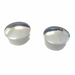 Point Bouchons De Guidon Chromé Pour Vélo - La Paire 6 Point Bouchons De Guidon Chromé Pour Vélo - La Paire -Promos Accessoires guidon Magasin bouchons de guidon chrome pour velo la paire full 3