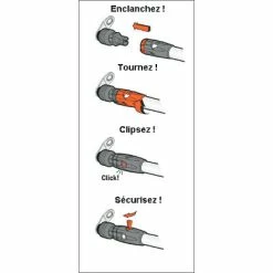 Bras Fixation Weber Sur Tige De Selle Remorque Vélo Hinterher -Promos Accessoires guidon Magasin bras fixation weber sur tige de selle remorque velo hinterher full 4