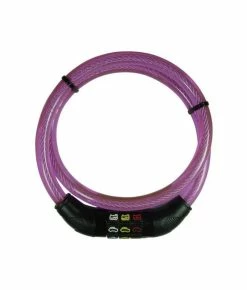 Câble Antivol Vélo Enfant à Code Symboles Security Plus -Promos Accessoires guidon Magasin cable antivol enfant symbole