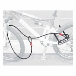 Câble Long Cobra 5 Mètres Pour Sécuriser Le Vélo ABUS -Promos Accessoires guidon Magasin cable long cobra 5 metres pour securiser le velo abus full 6