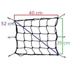 Oxford Filet De Maintien Pour Porte Bagage De Vélo -Promos Accessoires guidon Magasin filet de maintien pour porte bagage de velo full 4