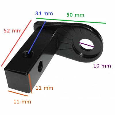 Fixation Axe Pour Remorque Croozer 2 Fixation Axe Pour Remorque Croozer – Image 2