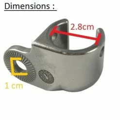 Fixation CTS Avec Axe Pour Remorque Vélo Thule Chariot -Promos Accessoires guidon Magasin fixation cts avec axe pour remorque velo thule chariot full 5