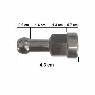 BIKE ORIGINAL Fixations Remorque Vélo Mono Roue Pour Axe Plein - Par 2 2 BIKE ORIGINAL Fixations Remorque Vélo Mono Roue Pour Axe Plein - Par 2 – Image 2