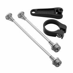 Kit Antivols Axes De Roues Vélo Et Collier De Selle 31,8 Mm Wheelox