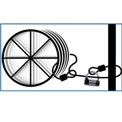Long Câble Cobra 10 Mètres Contre Le Vol De Vélo ABUS 2 Long Câble Cobra 10 Mètres Contre Le Vol De Vélo ABUS – Image 2