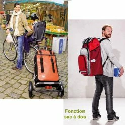 Andersen Panier à Provision Royal Plus Sac Hydro 60 Litres Isotherme -Promos Accessoires guidon Magasin panier a provision royal plus sac hydro 60 litres isotherme full 3