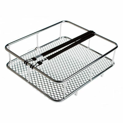 Panier Fixe Avant Pour Vélo Chrome Take Away BLB 1 Panier Fixe Avant Pour Vélo Chrome Take Away BLB