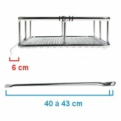 Panier Fixe Avant Pour Vélo Chrome Take Away BLB 11 Panier Fixe Avant Pour Vélo Chrome Take Away BLB -Promos Accessoires guidon Magasin panier fixe avant pour velo chrome take away blb full 6