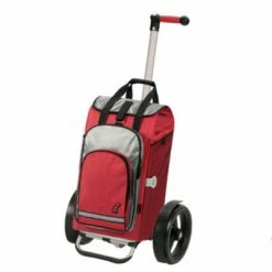 Andersen Panier à Provision Tura Avec Sac Isotherme Hydro -Promos Accessoires guidon Magasin panier tura avec sac isotherme hydro rouge full