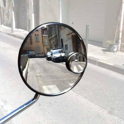 Messingschlager Pastille Miroir Convexe Sur Rétroviseur Large 2 Messingschlager Pastille Miroir Convexe Sur Rétroviseur Large – Image 2