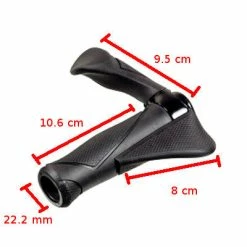 Ergotec-Humpert Poignées De Vélo Ergonomiques Avec Cornes MultiFlex Ergotec -Promos Accessoires guidon Magasin poignees de velo ergonomiques avec cornes multiflex ergotec full 6