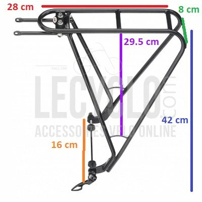 Porte-bagage Arrière De Vélo 28 Pouces TUBUS - DISCO 3 Porte-bagage Arrière De Vélo 28 Pouces TUBUS - DISCO – Image 3