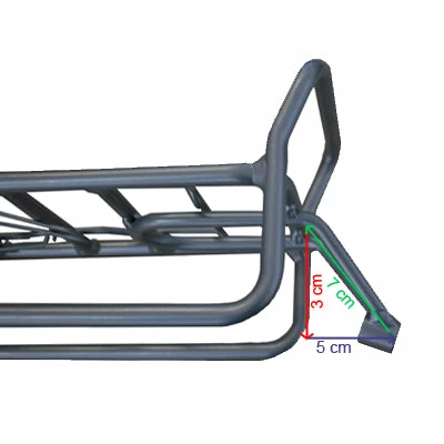 Ostand Porte Bagage Avant 26 Ou 28 Pouces - Noir 2 Ostand Porte Bagage Avant 26 Ou 28 Pouces - Noir – Image 2