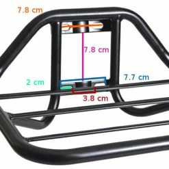 Porte Bagage De Vélo Avant Large Steco -Promos Accessoires guidon Magasin porte bagage de velo avant large steco full 3