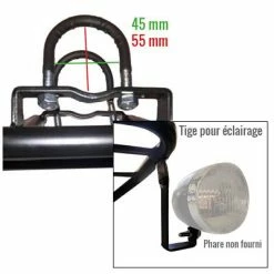 Porte Bagage De Vélo Avant Large Steco -Promos Accessoires guidon Magasin porte bagage de velo avant large steco full 5
