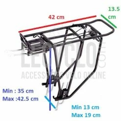 Point Porte Bagage De Vélo Avec Support Sacoche -Promos Accessoires guidon Magasin porte bagage de velo avec support sacoche full 3