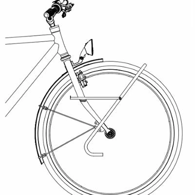 Porte Bagage Lowrider Tara Vélo 26/28 Pouces Argent Tubus 3 Porte Bagage Lowrider Tara Vélo 26/28 Pouces Argent Tubus – Image 3