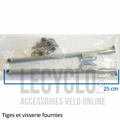 Porte Bagage Lowrider Tara Vélo 26/28 Pouces Argent Tubus 4 Porte Bagage Lowrider Tara Vélo 26/28 Pouces Argent Tubus – Image 4