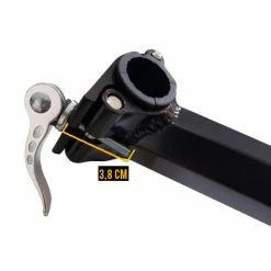 ZEFAL Porte Bagage Raider R30 Sur Tige De Selle - Zéfal -Promos Accessoires guidon Magasin porte bagage raider r30 sur tige de selle zefal full 5