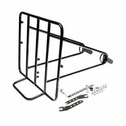 Porte-bagages Avant Noir Pour Vélo Frontière - BLB 10 Porte-bagages Avant Noir Pour Vélo Frontière - BLB -Promos Accessoires guidon Magasin porte bagages avant noir pour velo frontiere blb full 5