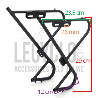 Porte Bagages Avant Vélo 26 à 28 Pouces Lowrider LR-F02 XLC 3 Porte Bagages Avant Vélo 26 à 28 Pouces Lowrider LR-F02 XLC – Image 3