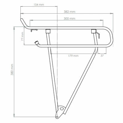 Porte Bagages Vélo Arrière Racktime Addit 26 à 28 Pouces 6 Porte Bagages Vélo Arrière Racktime Addit 26 à 28 Pouces – Image 6