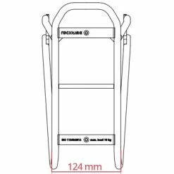 Porte Bagages Vélo Avant Racktime Topit Evo 26 à 28 Pouces -Promos Accessoires guidon Magasin porte bagages velo avant racktime topit evo 26 a 28 pouces full 3