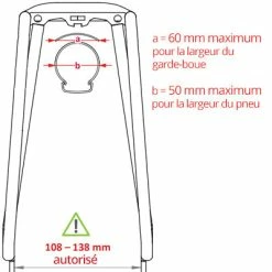 Porte Bagages Vélo Avant Racktime Topit Evo 26 à 28 Pouces -Promos Accessoires guidon Magasin porte bagages velo avant racktime topit evo 26 a 28 pouces full 4