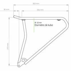 Porte Bagages Vélo Avant Racktime Topit Evo 26 à 28 Pouces -Promos Accessoires guidon Magasin porte bagages velo avant racktime topit evo 26 a 28 pouces full 5