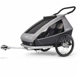 Remorque Vélo 2 Enfants Avec Suspension Kid Keeke 2 Croozer
