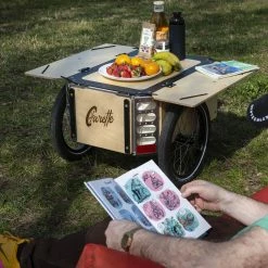 Remorque Vélo Convertible Coffre Arca 2306 Carette -Promos Accessoires guidon Magasin remorque velo carette arca 5