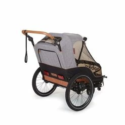 Remorque Vélo Enfants 2 Places 2 En 1 Avec Kit Piéton Bobike 6 Remorque Vélo Enfants 2 Places 2 En 1 Avec Kit Piéton Bobike -Promos Accessoires guidon Magasin remorque velo enfants bobike 2