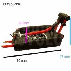 Remorque Vélo Monoroue Carry Angel Peruzzo Sur Tige De Selle -Promos Accessoires guidon Magasin remorque velo monoroue carry angel peruzzo sur tige de selle full 5