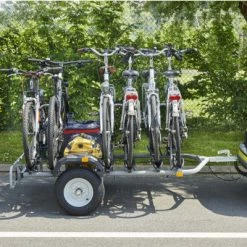 Remorque Vélo Pour 6 Vélos Et Bagages Titan 6 Mottez -Promos Accessoires guidon Magasin remorque velo pour 6 velos et bagages titan 6 mottez full 3