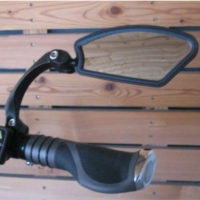 Rétroviseur Hafnium Sur Guidon De Vélo Droit 2 Rétroviseur Hafnium Sur Guidon De Vélo Droit – Image 2