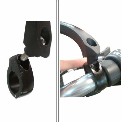 Rétroviseur Hafnium Sur Guidon De Vélo Droit 3 Rétroviseur Hafnium Sur Guidon De Vélo Droit – Image 3