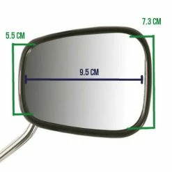 Rétroviseur Pour Vélo Ajustable Point -Promos Accessoires guidon Magasin retroviseur pour velo ajustable point full 3