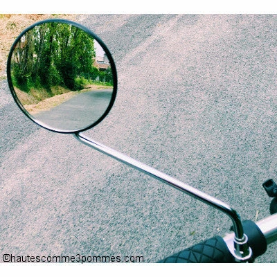 Messingschlager Rétroviseur Pour Vélo Avec Bras Long Et Grand Miroir 105 Mm 5 Messingschlager Rétroviseur Pour Vélo Avec Bras Long Et Grand Miroir 105 Mm – Image 5