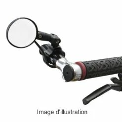 M-Wave Rétroviseur Vélo Articulé Miroir Convexe 4,7 Cm -Promos Accessoires guidon Magasin retroviseur velo articule miroir convexe 4 7 cm full 4