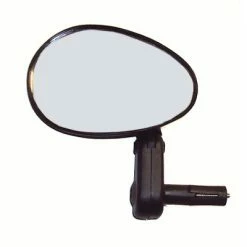 Messingschlager Rétroviseur Vélo Avec Miroir Large Convexe Embout De Guidon -Promos Accessoires guidon Magasin retroviseur velo avec miroir large convexe embout de guidon full 5